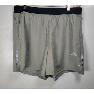 Adidas TRAINING GYM+ WOVEN Shorts Silver Pebble size XL5